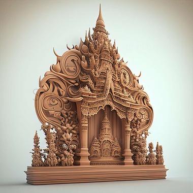 3D model Rayong in Thailand (STL)